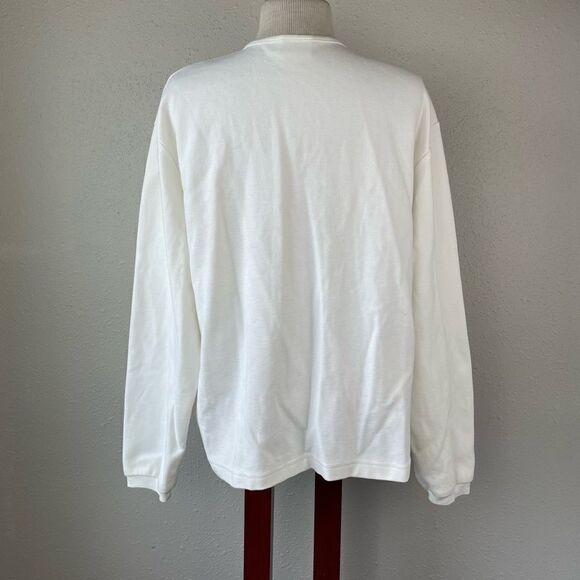 Time Out for Her Full Zip White Jacket Size XL EUC - Picture 5 of 6